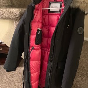 New with tags Calvin Klein performance coat